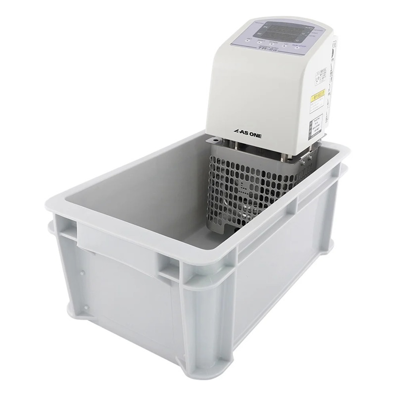 Bể ổn nhiệt (Nhiệt độ phòng +5 đến 80oC, +/-0.02oC, 194 x 336 x 156mm) AS ONE 1-5832-42 TR-2α