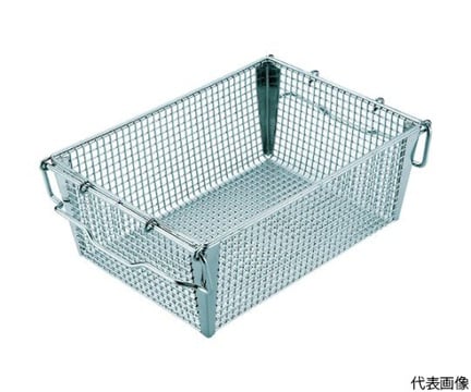 NIHON MENTAL WORKS A02200005960  Wire Basket (Stainless steel (SUS304), 295 x 202 x 136mm)