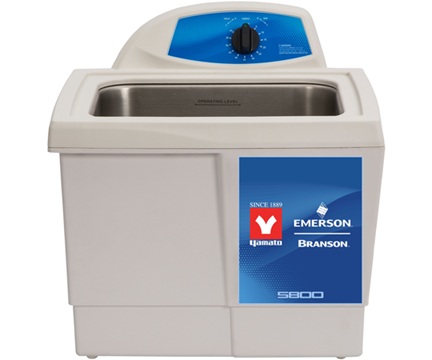 Branson Ultrasonics, Emerson Japan M5800-J Ultrasonic cleaner (Yamato brand, 9.5L, without heater, 40kHz)