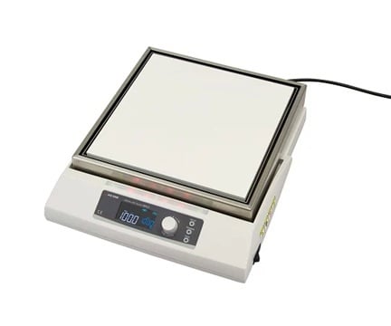 Bếp gia nhiệt dạng tấm trong phòng thí nghiệm (NINOS) (350oC, 250 x 250mm, 1000W, AC220V 50/60Hz) AS ONE 1-4601-32-90 NDK-2A-F
