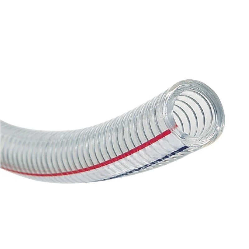 Ống nhựa mềm chịu áp (gia cố dây thép cứng, 8.0mm x 13.5mm, dài 50m) dùng dẫn nước/ dầu/ hóa chất/ không khí cho thiết bị trong nhà máy TOYOX TS-8-50