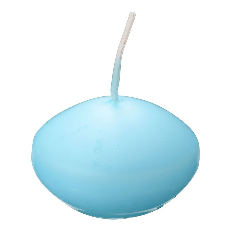 Next-Tableware 62-6698-28 Flat Candle ((24pcs, 40045 Blue)