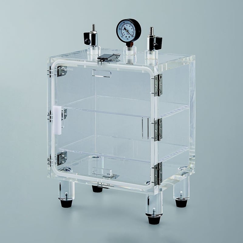 Tủ hút ẩm chân không (300 x 300 x 222mm) AS ONE 51-0012-01