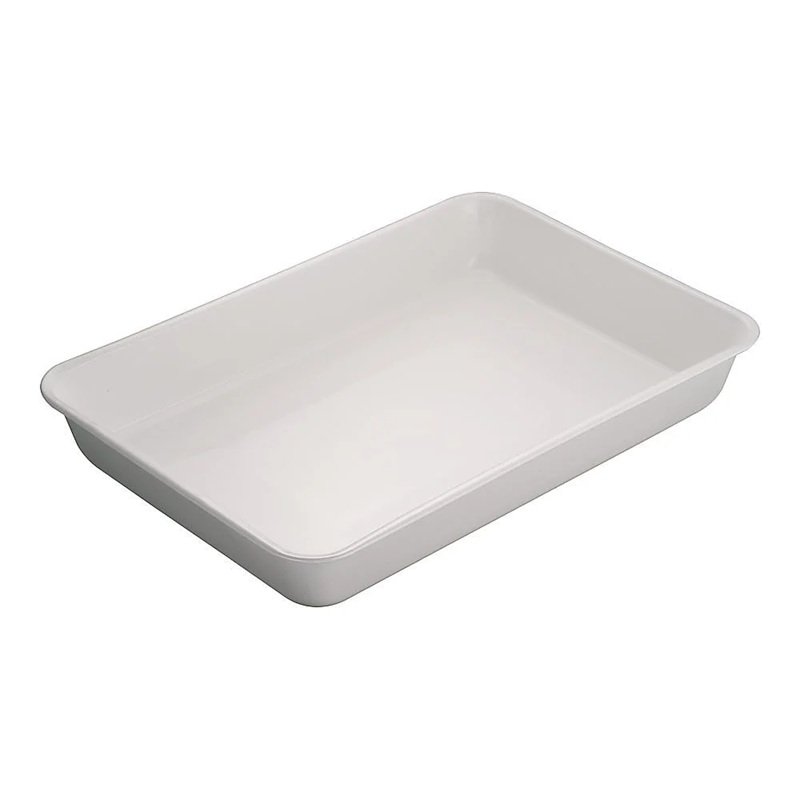 Noda Horo 64-4185-74 Hollow Square Butt (White, 470×315×70mm)