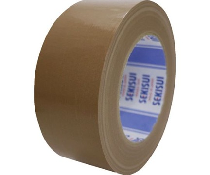 SEKISUI N760X03 New Cloth Tape No.760 (brown, 50m x 50mm)