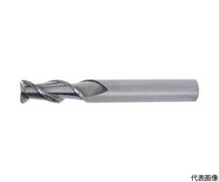 Mũi phay đầu tròn đặc để gia công nhôm (2 lưỡi, 8.0mm R1.0) DIJET INDUSTRIAL AL-SEES2080-R10