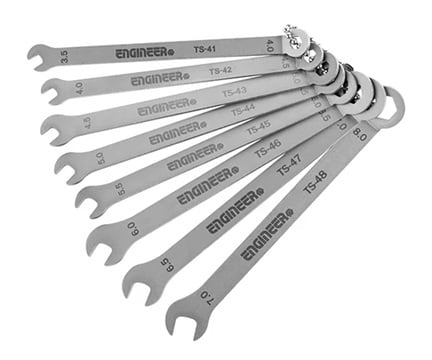 Bộ cờ lê mini (3.5-7mm, 8 chiếc) ENGINEER TS-04