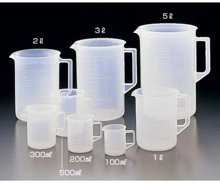 SANPLATEC 01031 Sampler Polypropylene Beaker with Handle 2L