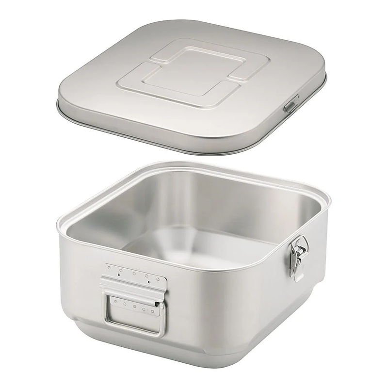 Ooi Metal SMB-07CM Stainless Steel Mild Box S 7L with Clip