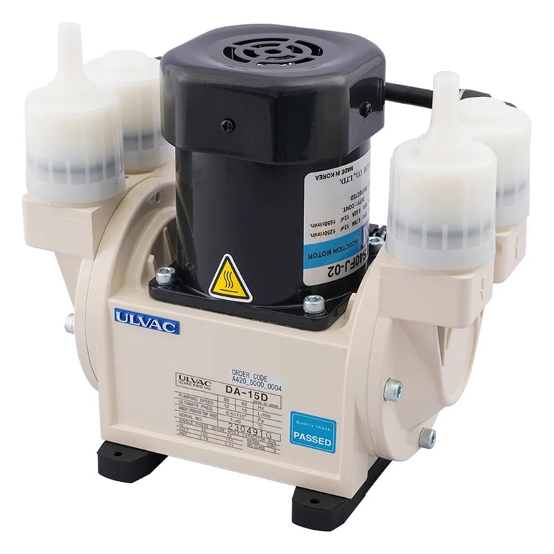 ULVAC DA-15D 1φ220V Dry Vacuum Pump 6.65kPa