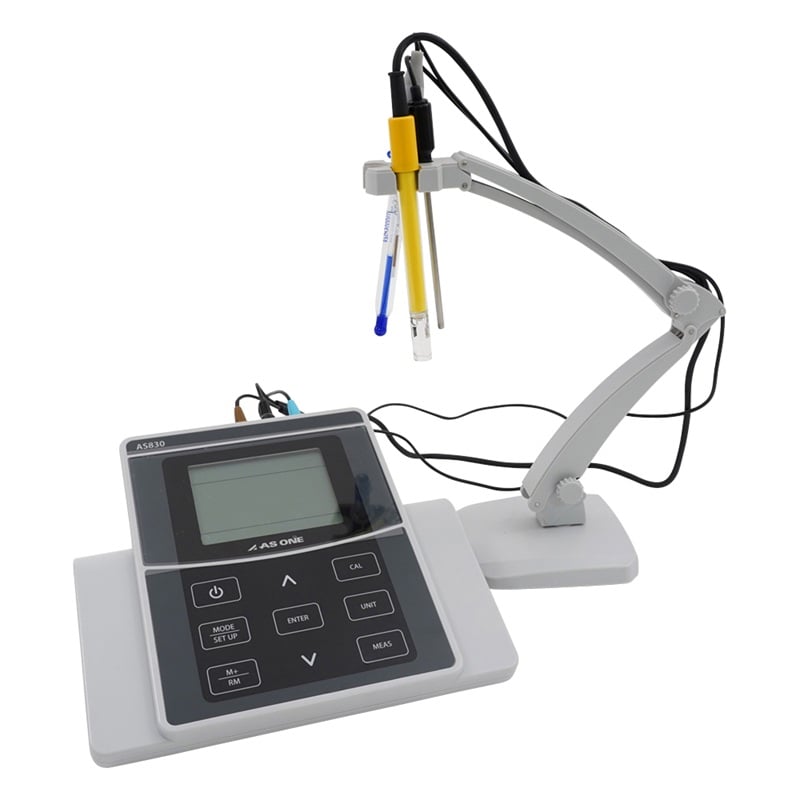 AS ONE 4-4971-01 AS830 pH/ conductivity meter (rack top)
