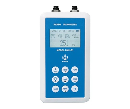KOBATA GAUGE DMH-01-100kP Handy Digital Manometer +/-100kPa