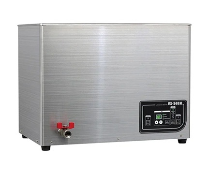 Máy làm sạch siêu âm để bàn 5 tần số (29.5L, 40kHz, 500×298×200mm) VELVO-CLEAR VS-340M