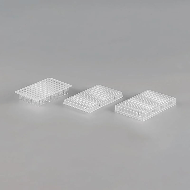 Đĩa PCR (200μl trong suốt không viền, 1 hộp (10 cái/túi x 5 túi)) AS ONE 51-0167-01