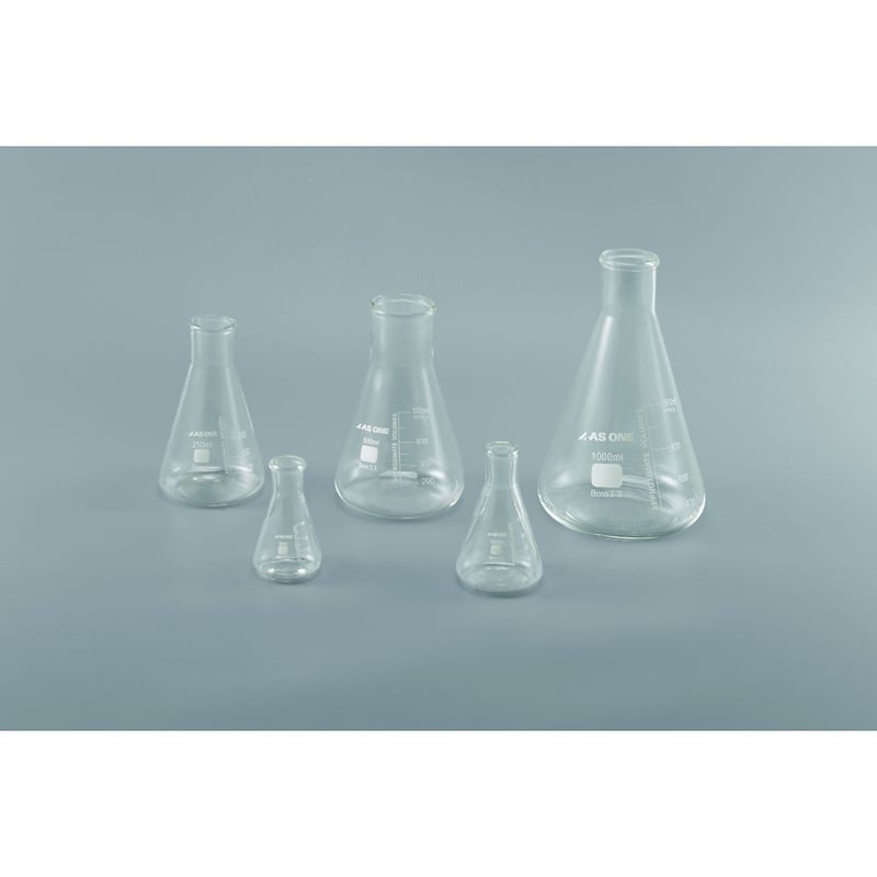 Bình thủy tinh Erlenmeyer 50ml AS ONE 51-0279-01