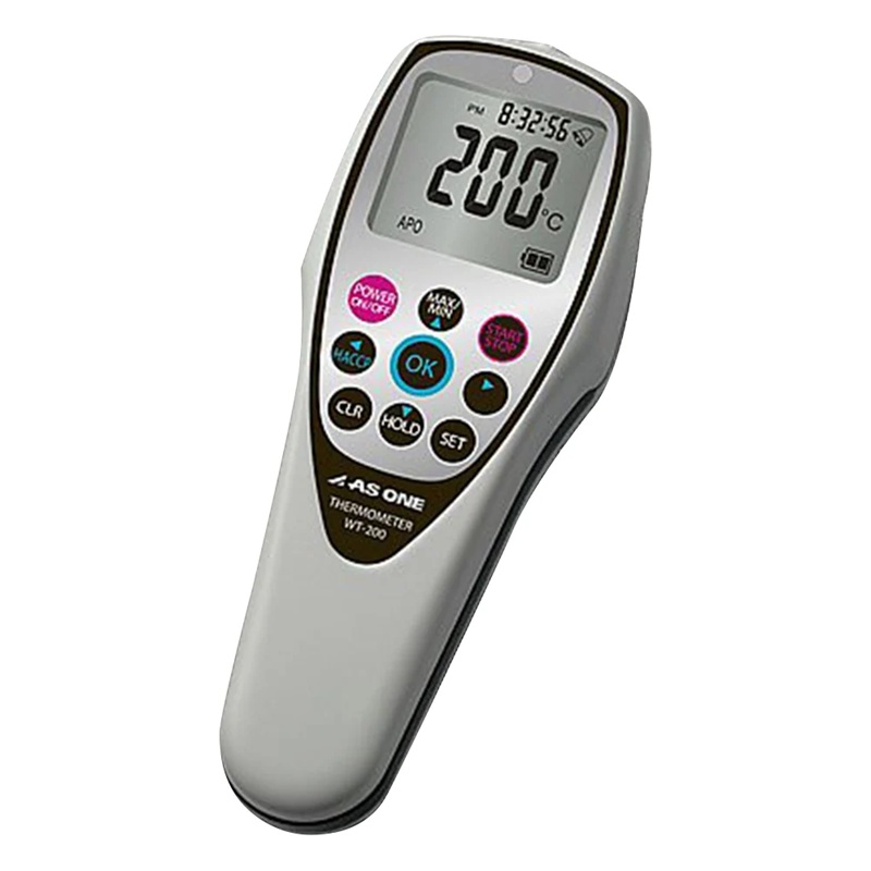 AS ONE 2-3799-02 WT-200 Waterproof Digital Thermometer With HACCP Alert Function (-40 - +250oC)