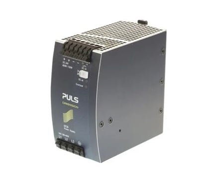 PULS QT20.241 DIN Rail Mount Power Supply (Panel Mount Power Supply, 20A, 480W, 24VDC)