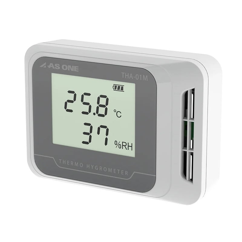 Máy theo dõi nhiệt độ và độ ẩm kỹ thuật số (0 - 60oC, 10 - 90%RH) AS ONE 4-794-01 THA-01M