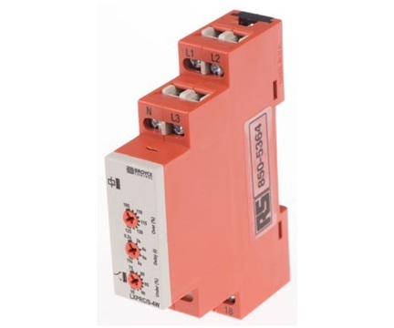Rơ le giám sát SPDT (230VAC, 17.5mm) Broyce Control  LXPRC/S-4W 230V (400V)