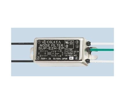 Bộ lọc đường dây điện EMI 10mA OKAYA ELECTRIC INDUSTRIES SUP-E5H-EP