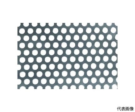 Tấm nhôm đột dập (1.0T×D3×P5 1000×1000mm) Okutanikanaami PM-AL-T1.0D3P5-1000X1000