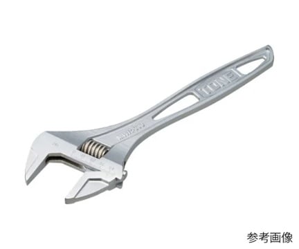 TONE MWR-375 Hyper Worm Adjustable Wrench (with scale, 375mm)