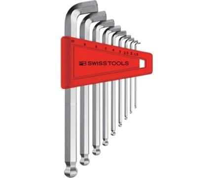 Bộ cờ lê lục giác đầu ngắn 9 món PB Swiss Tools 2212H-10