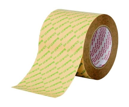 3M ST416P 100X30 1P Polyester Double-Sided Adhesive Tape (100mm x 30m)