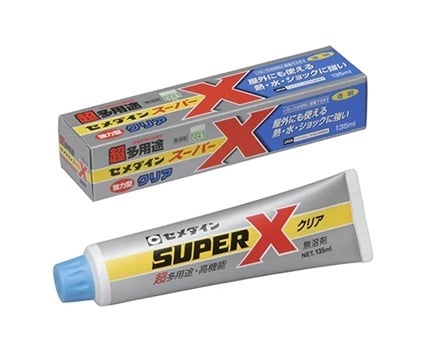 Keo dán đa năng Super X Clear 135ml Cemedine AX-041