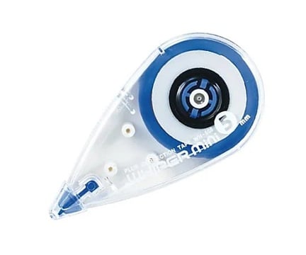 PLUS CORPORATION WH-505 BL Whiper Mini (Blue, 5mm x 7mm)