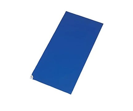 AS ONE 6-7585-06 HCM-6012B Clean Mat (blue, 600 x 1200mm, 30 films/ pk)