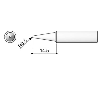 HAKKO T18-B Replacement Soldering Tip