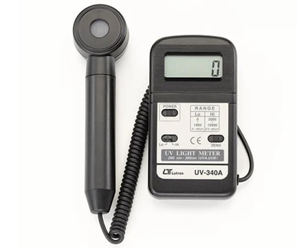 ICHINEN TASCO TA415VA Digital Ultraviolet Ray Intensity Meter (UVA/ UVB, 19990/1999μW/cm2 (HI/LOW))