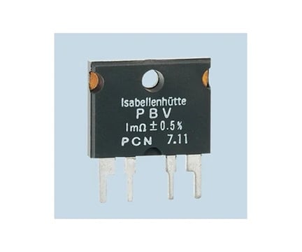 PCN PBV1M OHMD Metal Film Fixed Resistor (1mΩ, 1.5W +/0.5％)