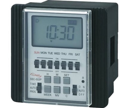 SUNAO Electric SSC-502P Calendar Timer (Panel-Mounted Type)