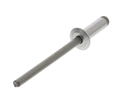 POP PAD30M4ABS Plain Aluminum Blind Rivet (3mm, 4.8 - 6.4mm, 1 bag (100pcs))