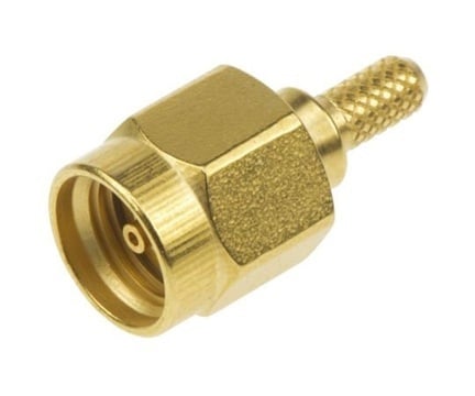 Đầu nối đồng trục SMA (tiếp điểm thẳng, mạ vàng, 50Ω) Radiall R125072000W