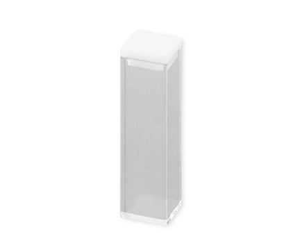 AS ONE 1-2901-03 Q-204 ASLAB Quartz Cell (Quadruple Clear, 12.5 x 12.5 x 45mm)