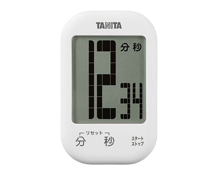 TANITA TD-413-WH Touch Key Timer (Coconut White, 99 minutes 59 seconds)