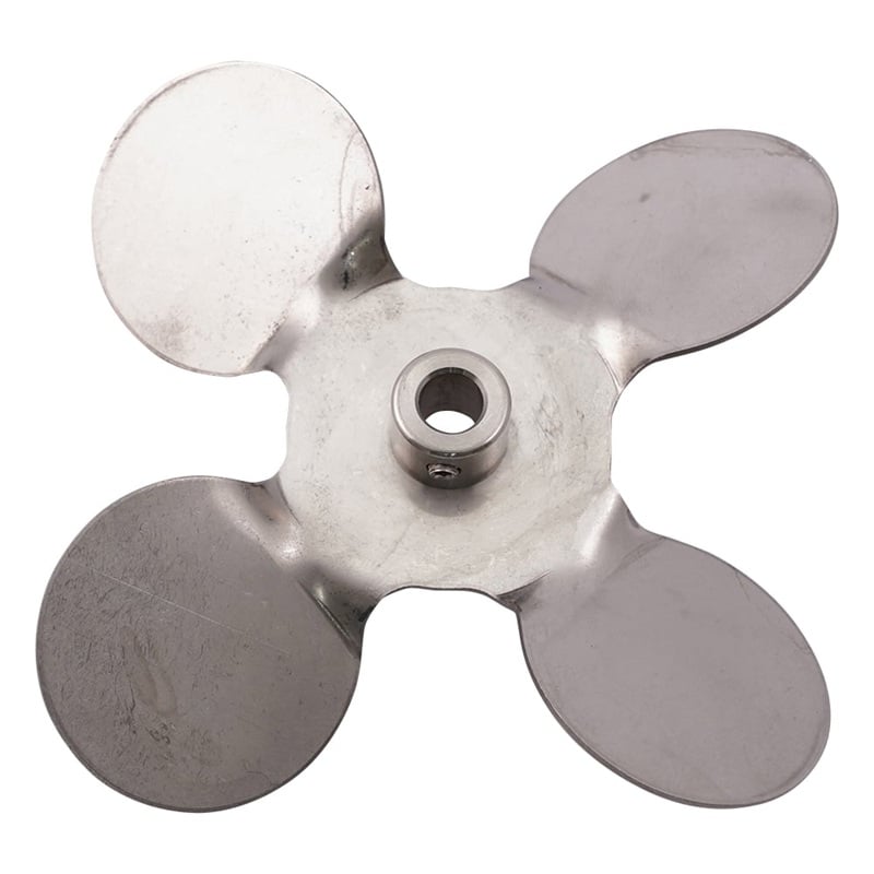 AS ONE 1-5505-25 P-125 Stirring Blade for Tornado Propeller (With Boss) φ125mm