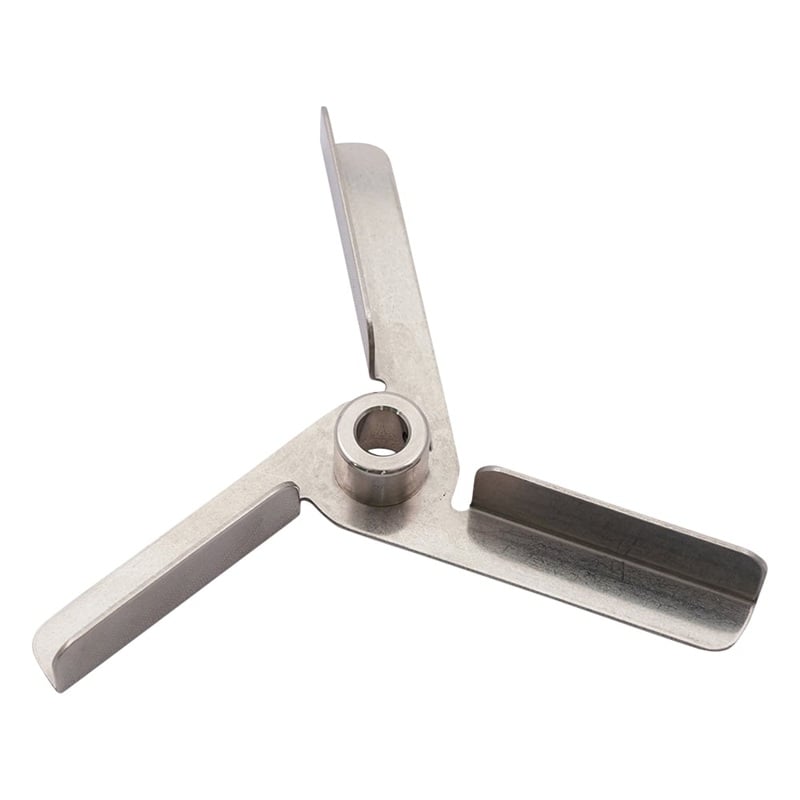 AS ONE 1-5505-27 T-125 Stirring Blade for Tornado Turbine (With Boss) φ125mm