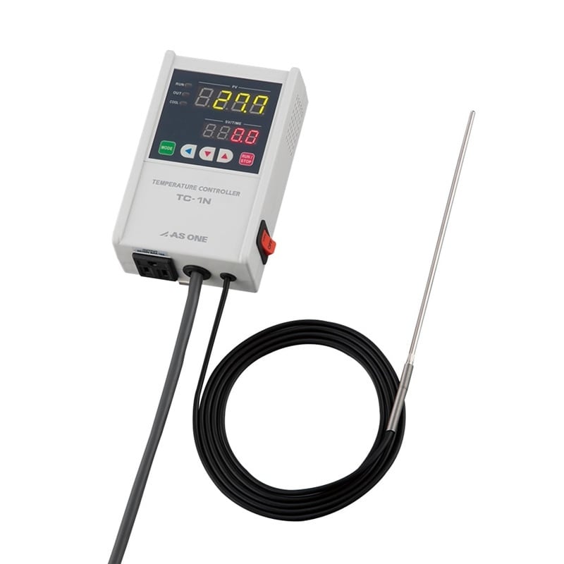 Bộ điều khiển nhiệt độ kỹ thuật số (-199,9 đến +199,9oC, 0.1oC) AS ONE 1-5826-22 TC-1NP