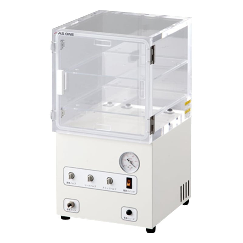 AS ONE 1-7546-12 VK-ALN Vacuum Desiccator with Built-in Pump (20/ 24L/min, 300×322×570mm)