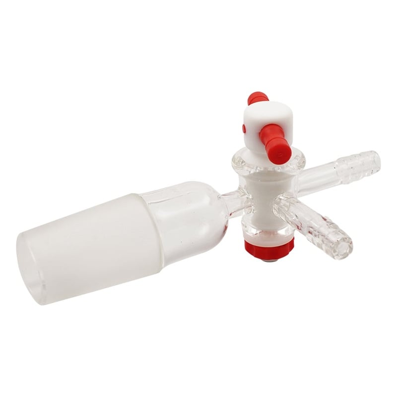 AS ONE 4-2660-04 TC2942 Three-Way Cock PTFE Type 29/42