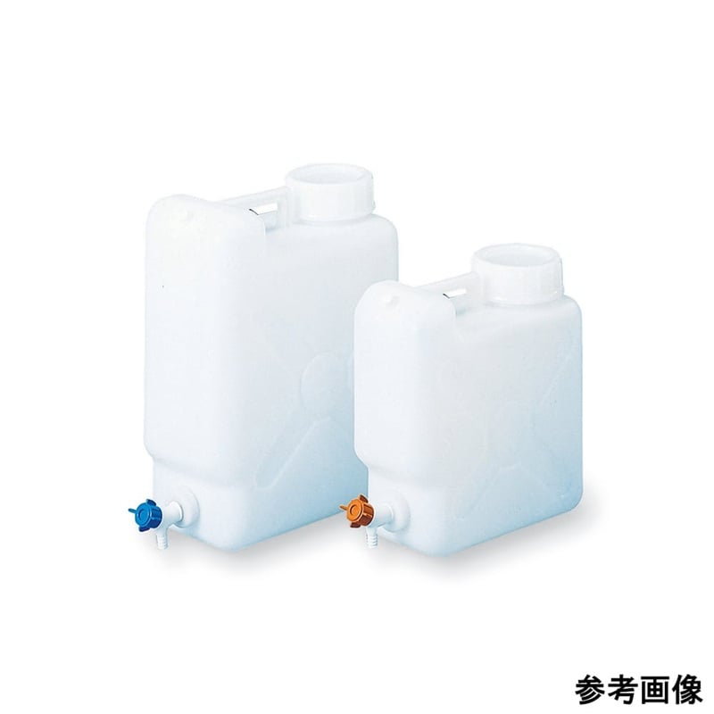 AS ONE 4-5335-04 Wide Mouth Bottle with Stopcock 20L Anti-Chemical Cock
