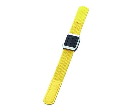 AS ONE 9-3005-03 Static Electricity Removing Wristband (Yellow, 15×230mm)