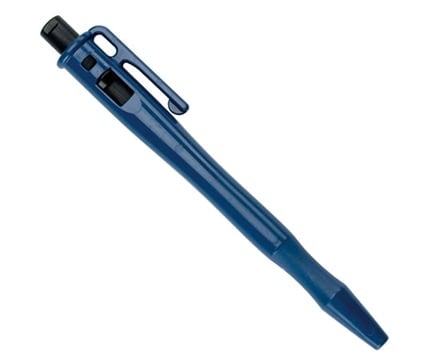 Retreeva RG-RSC-BK Springless Type Capless Ballpoint Pen (Knock Type, Standard Type Black)