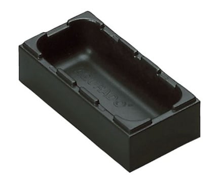 rose plastic AG AQ-0100 Box suitable for storing and storing parts and components (black, 48×96×26.5mm)