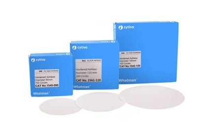 Giấy lọc định lượng cứng không tro (Grade 542, 110 mm, 1 gói (100 tờ)) Cytiva (Whatman) 1542-110