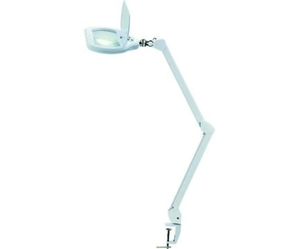 NIIGATA SEIKI LS2-S170AD Arm-Mounted LED Magnifier (2X, 170 x 105mm)